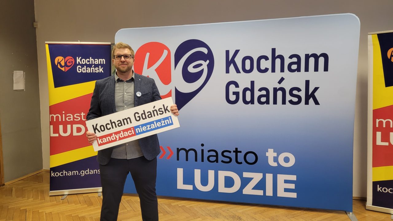 Artur Szostak kandydatem Kocham Gdańsk na Prezydenta Miasta Gdańska